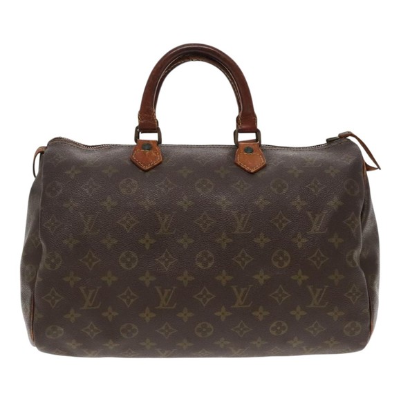 LOUIS VUITTON Monogram Speedy 35 Hand Bag Vintage M41524 LV Auth bs18285 - Picture 13 of 16